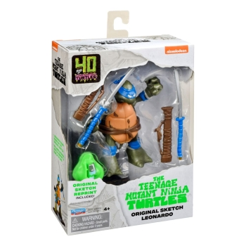 Teenage Mutant Ninja Turtles 40th Anniversary Actionfigur "Original Sketch" Leonardo
